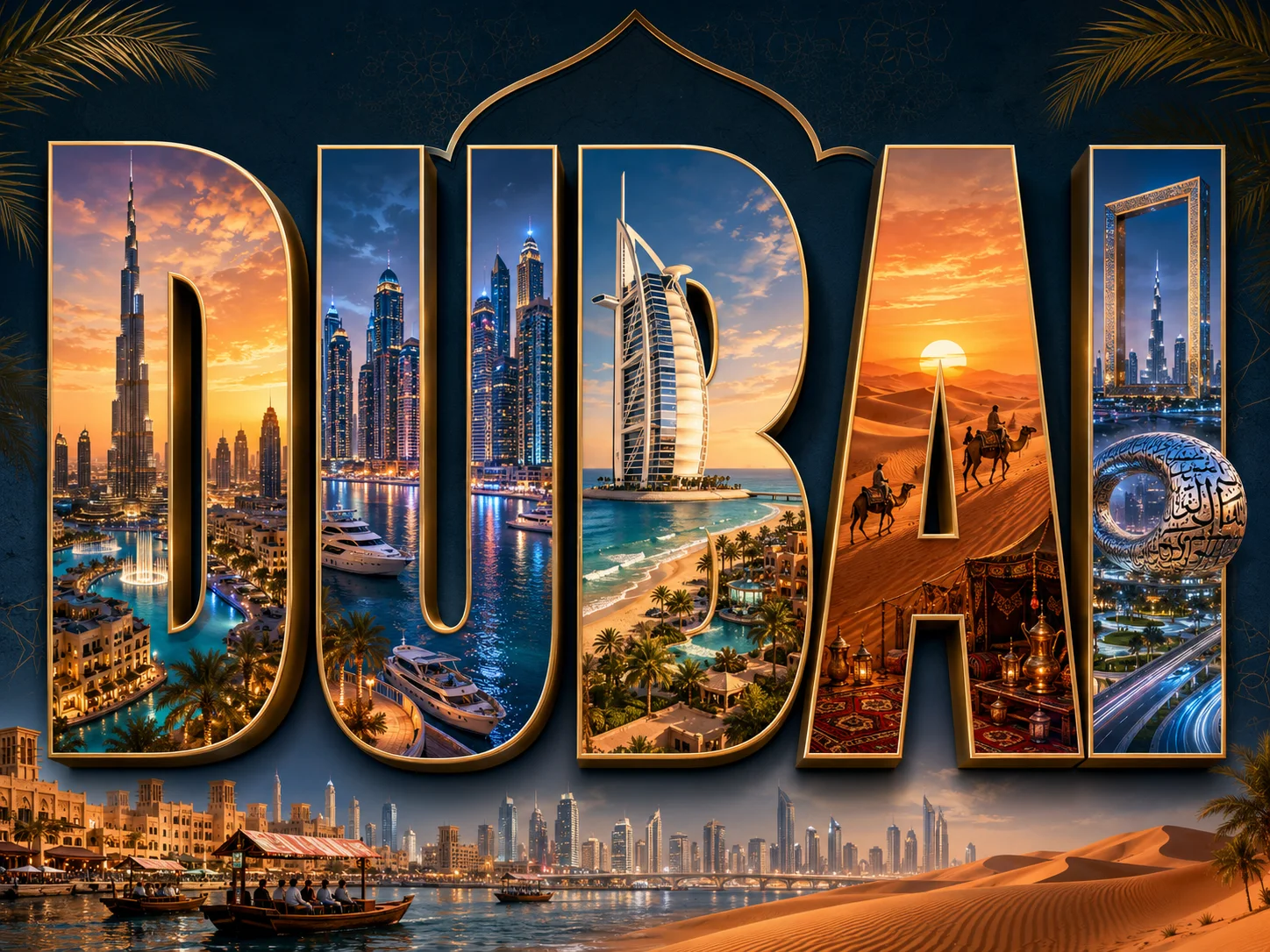 City Name Gallery Poster