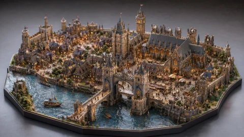 Variation preview image for Miniature Era City Model