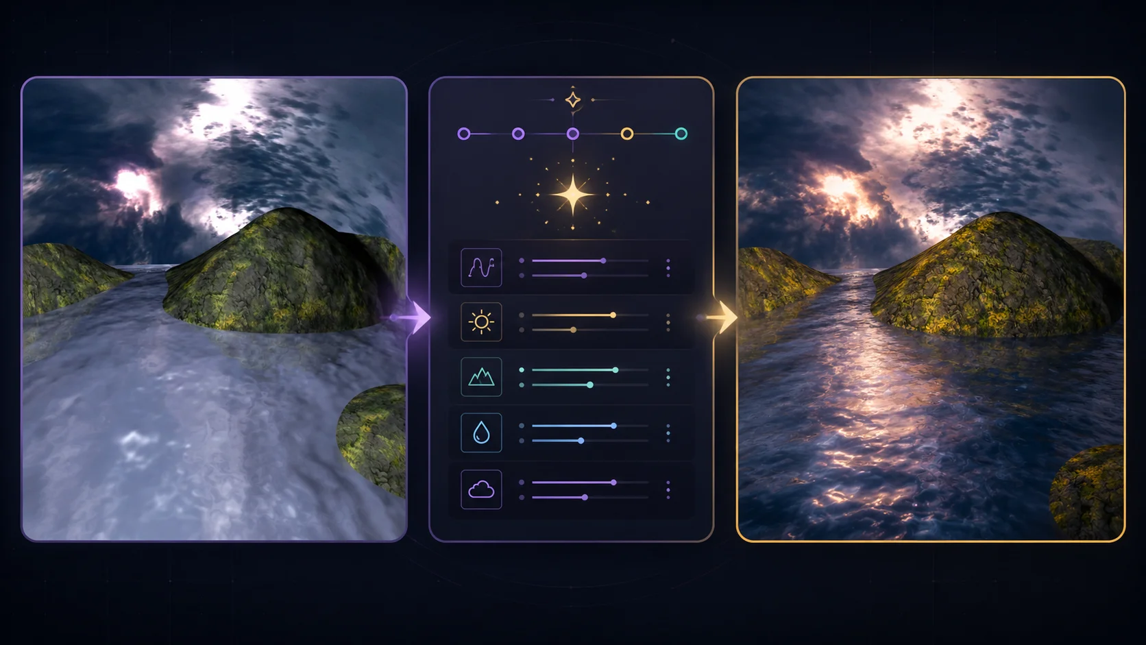 In a faithful image-to-image workflow, the source image controls structure while the prompt guides improvement. In a faithful image-to-image workflow, the source image controls structure while the prompt guides improvement.