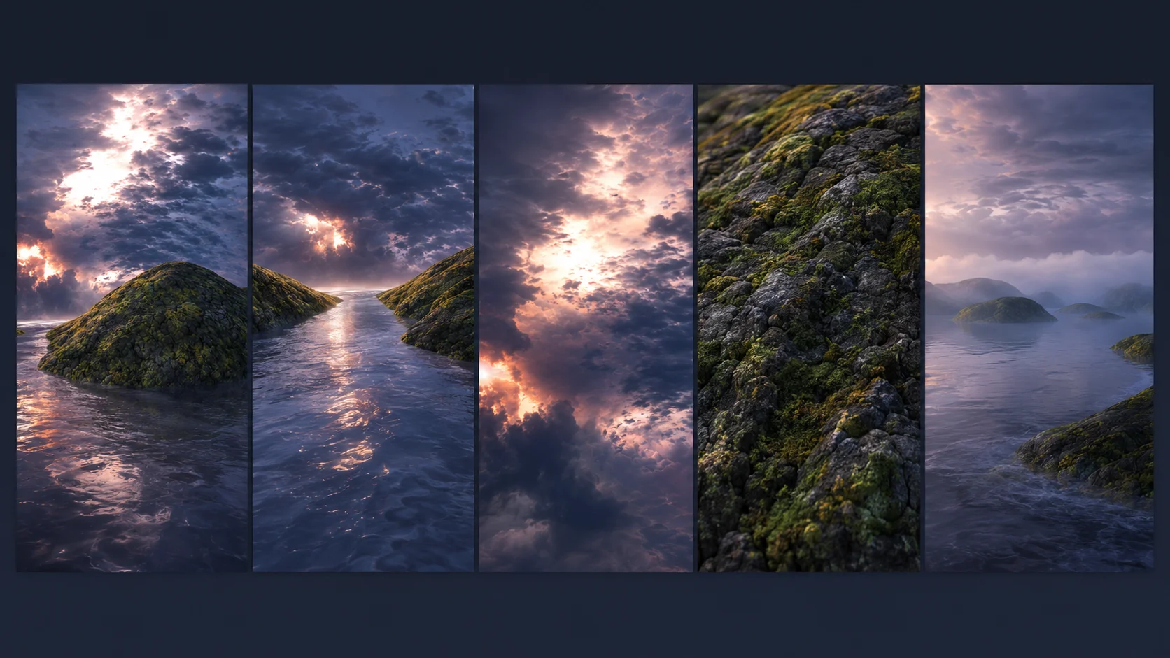 These are the visual DNA elements of Dream Island. A faithful remaster should improve them, not replace them.