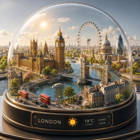 Variation preview image for Miniature City Weather Capsule