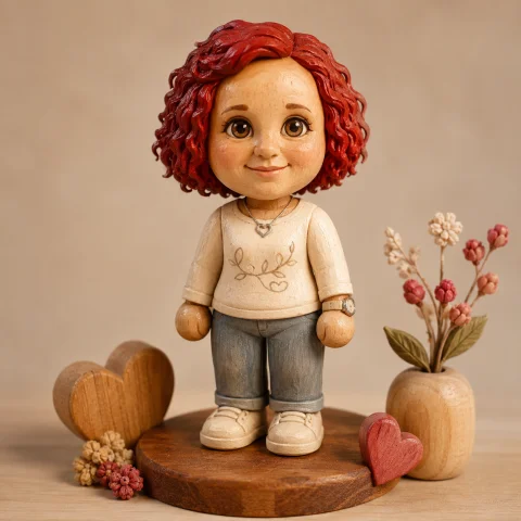 Variation preview image for Wooden Toy Portrait