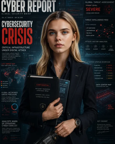 Variation preview image for Cybersecurity Crisis Portrait
