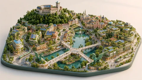 Variation preview image for Miniature Era City Model