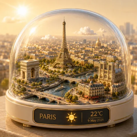 Variation preview image for Miniature City Weather Capsule