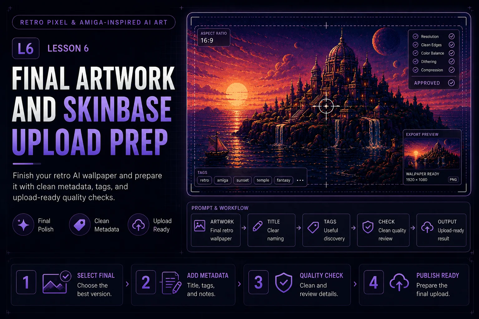 Final Artwork and Skinbase Upload Prep article cover