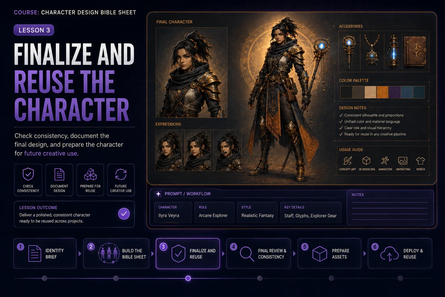 Finalize and Reuse the Character article cover