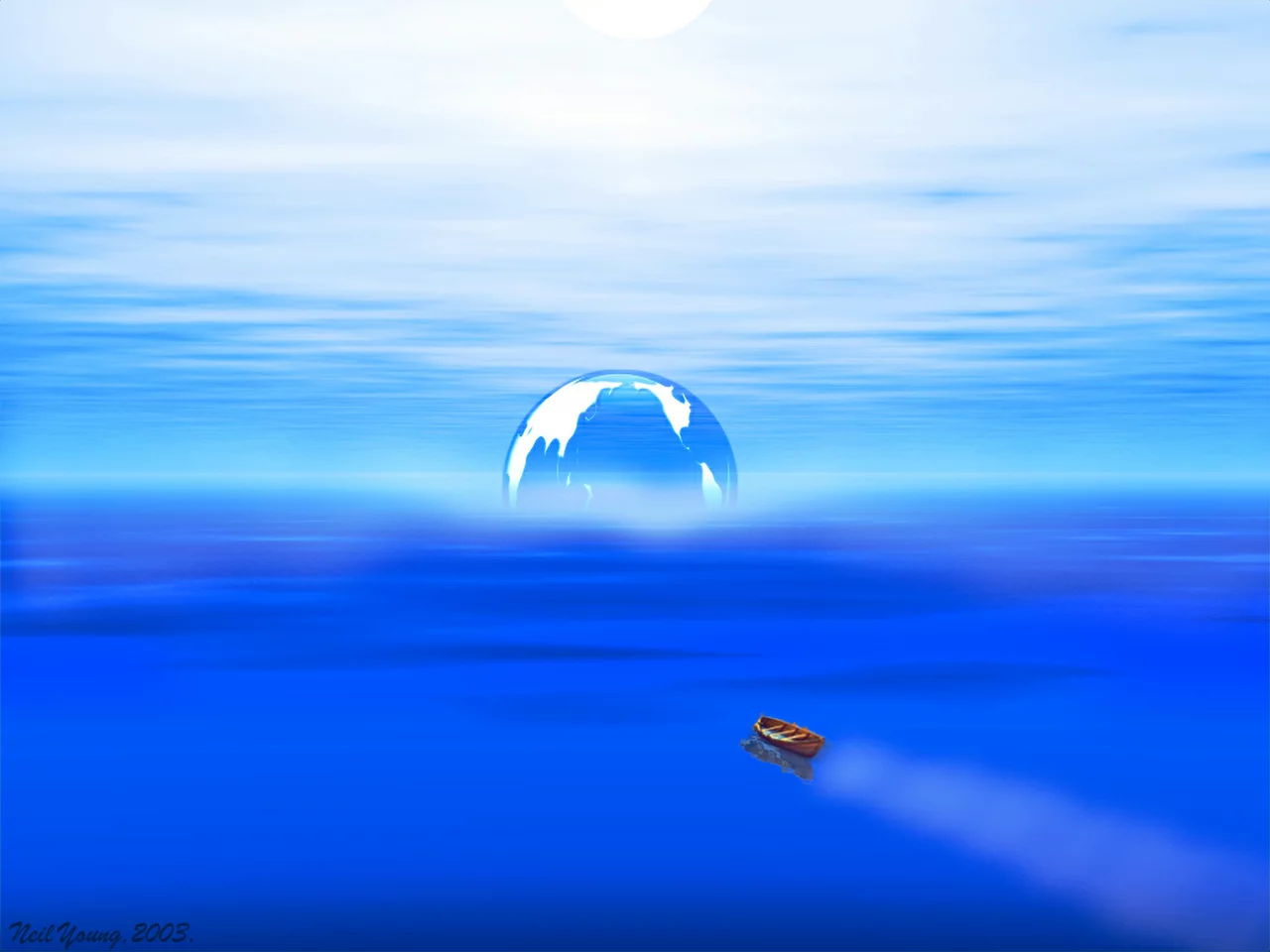 To the earth