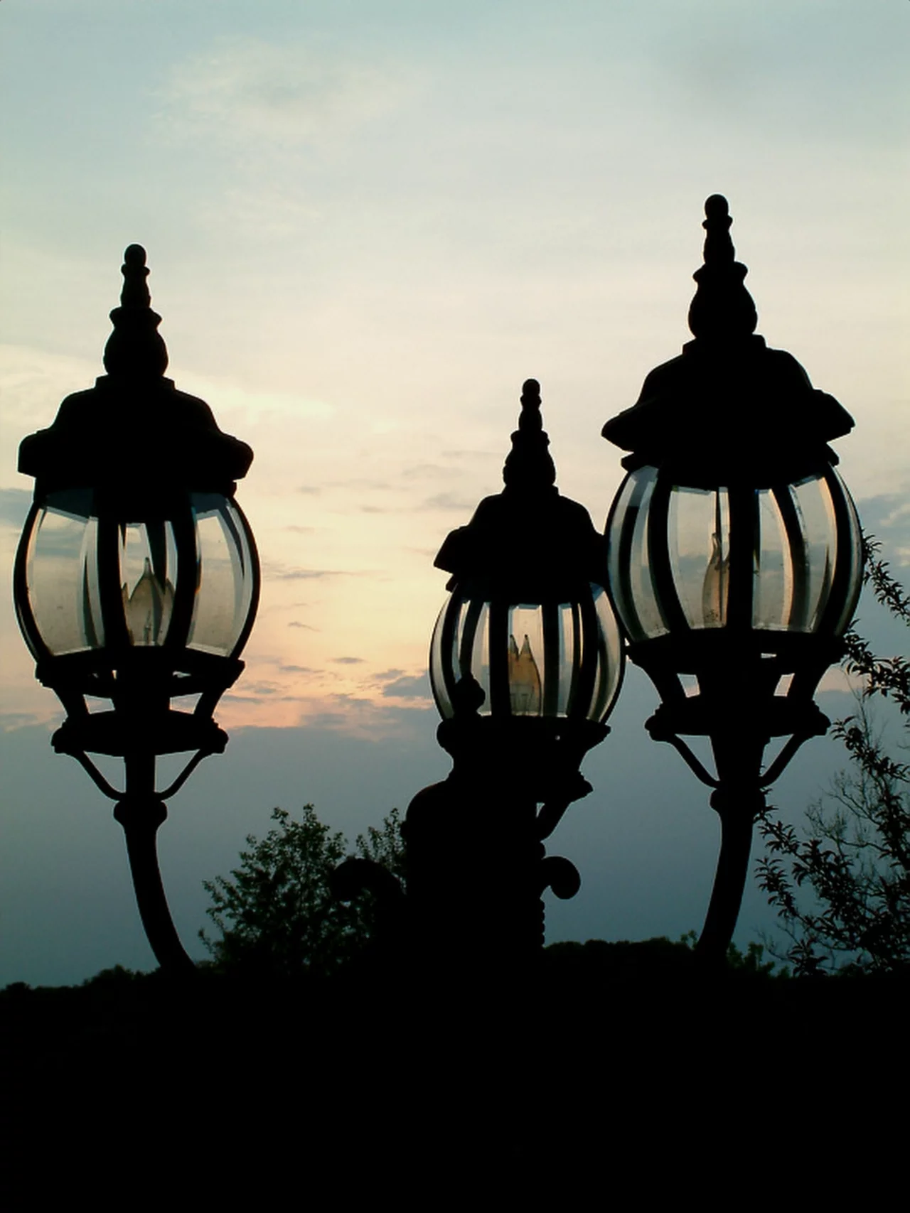 Lamp & Sunset