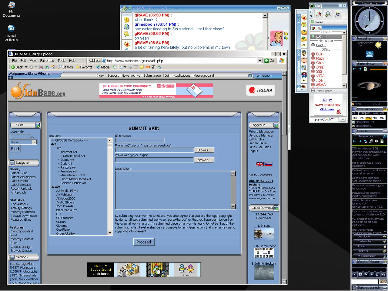 My desktop NOW