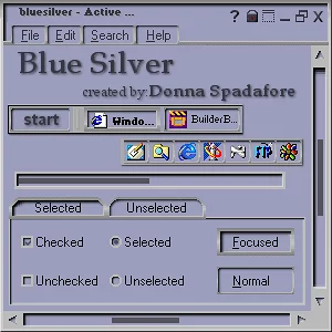 Blue Silver