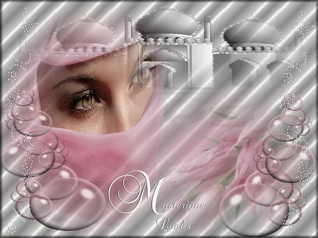Mysterious look