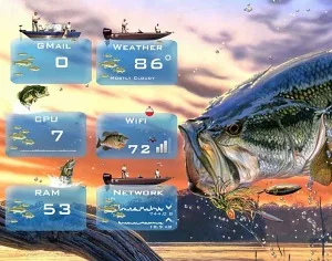 Outdoor Living - Fishing - for Rainmeter