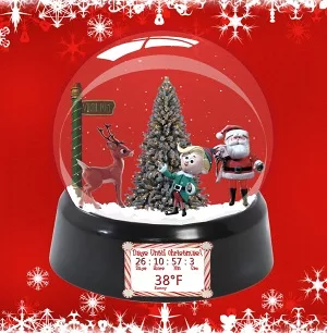Christmas Snow Globes for Rainmeter