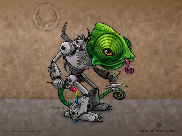 Chameleozoid Brown