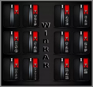 WinRAR Security Royal Red