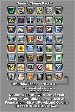 Cover artwork for DesktopX  Objects