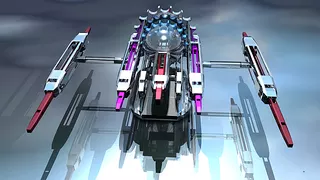 Fighter in Hangar Bay 6