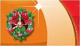 Wreath clock_gadget