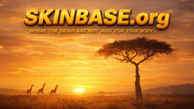 Skinbase.org African Sunset Promo Artwork