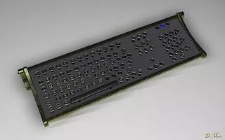 Steampunk Keyboard 1