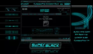 cPro_Super Black (Winamp 5.5 & ClassicPro 1.14