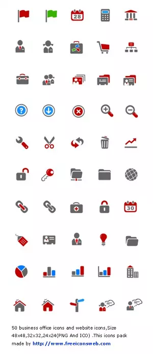 Business Office icons