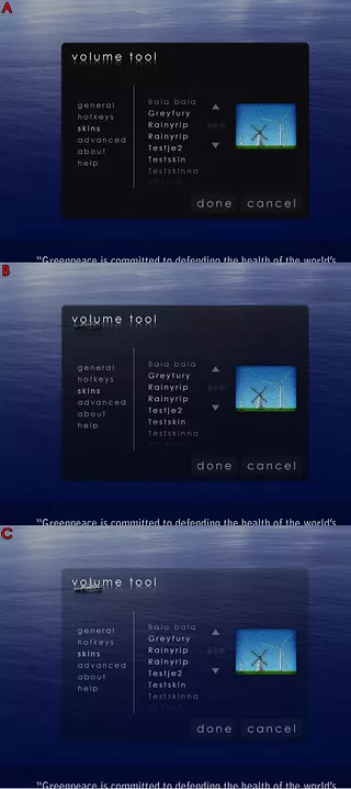 volume tool