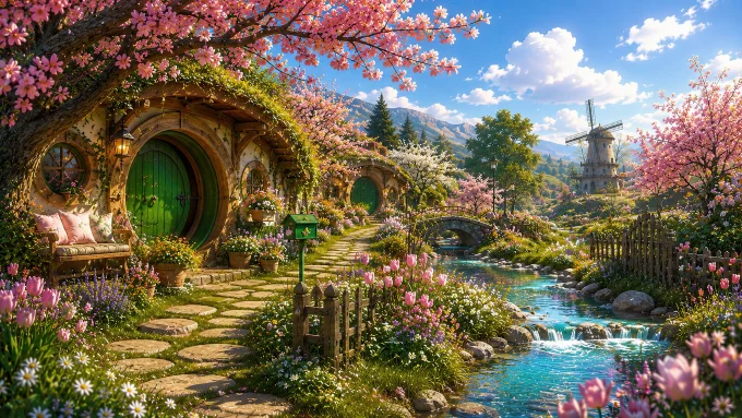 Blossom Creek Hobbit Village