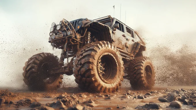 Mud Beast Off-Road Jeep
