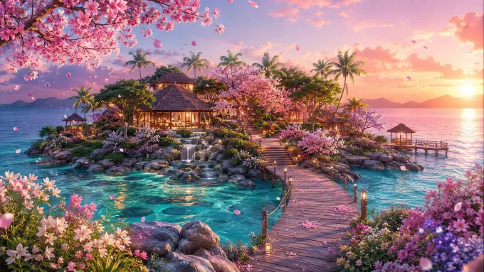 Spring Vibes Island Resort