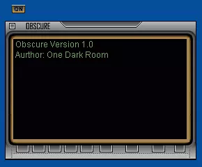 Obscure 1.0