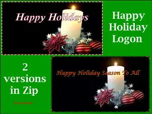 Happy Holiday Logon ( Screen )