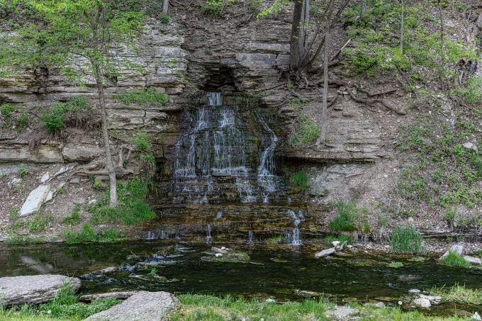 Spook Cave Waterfall