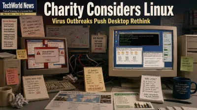 Virus Plague Causes Charity to Consider Linux
