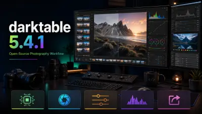 darktable 5.4.1 Released for Open-Source Photography Workflows