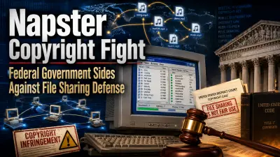 Federal Government Sides Against Napster