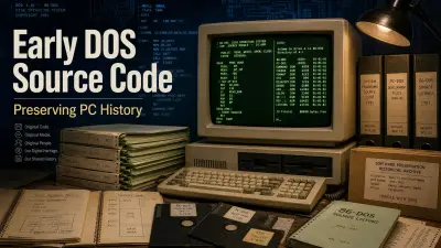 Microsoft Preserves Early DOS Source Code History