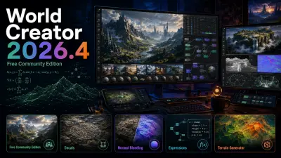 World Creator 2026.4 Released with Free Community Edition
