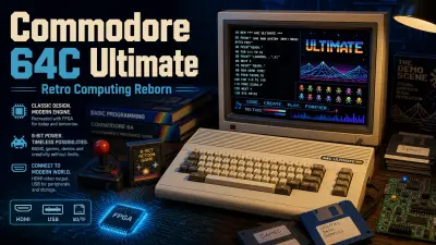 Commodore 64C Ultimate Edition Revives Retro Computing