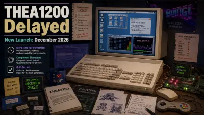 THEA1200 Amiga 1200 Remake Delayed Until December