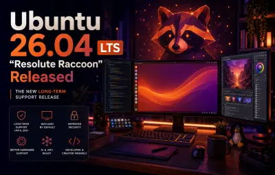 Ubuntu 26.04 LTS “Resolute Raccoon” Released