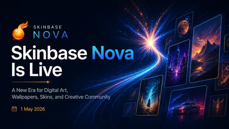 Skinbase Nova Is Live: A New Era Begins